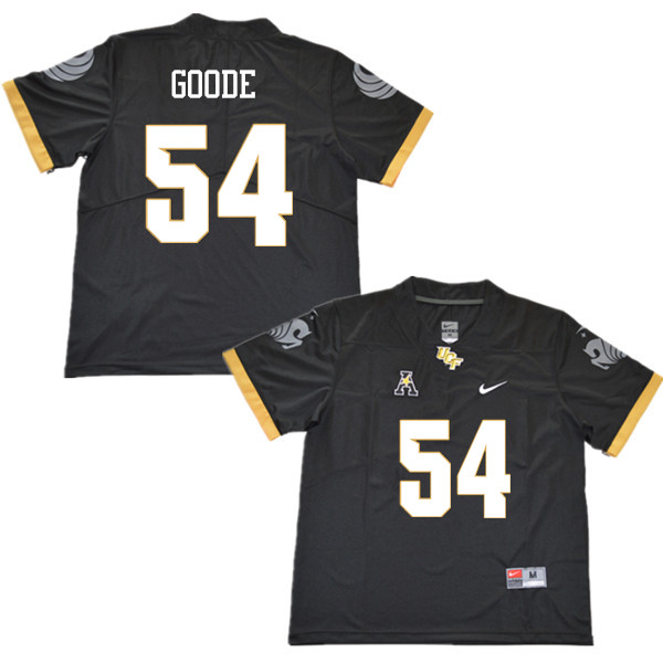 Men #54 Cam Goode UCF Knights College Football Jerseys Sale-Black